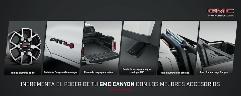 Personaliza tu GMC Acadia con todos los accesorios disponibles para esta SUV premium: Barras de techo, cargador inalámbrico, emblema GMC color negro y más.