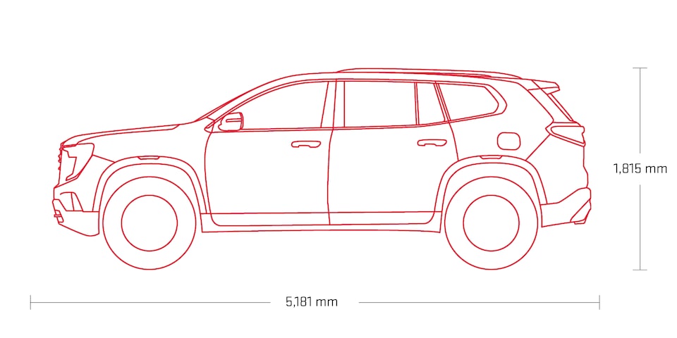 GMC Acadia 2025, camioneta de 7 pasajeros