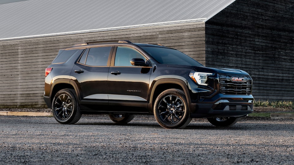 Renovado diseño exterior de la nueva GMC Terrain Black Edition camioneta SUV