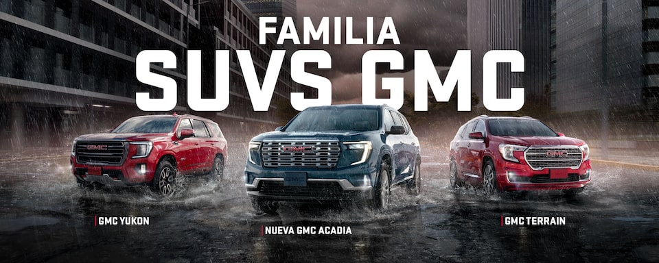 ¡El poder de familia! Estrena ahora una poderosa SUV premium GMC Terrain, GMC Acadia o GMC Yukon. Aprovecha las exclusivas promociones y recompensas que temenos para ti.