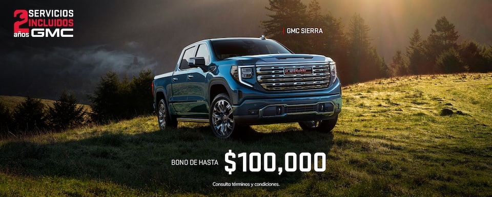 Este enero estrena una nueva pickup premium GMC Sierra con un bono de hasta $100,000